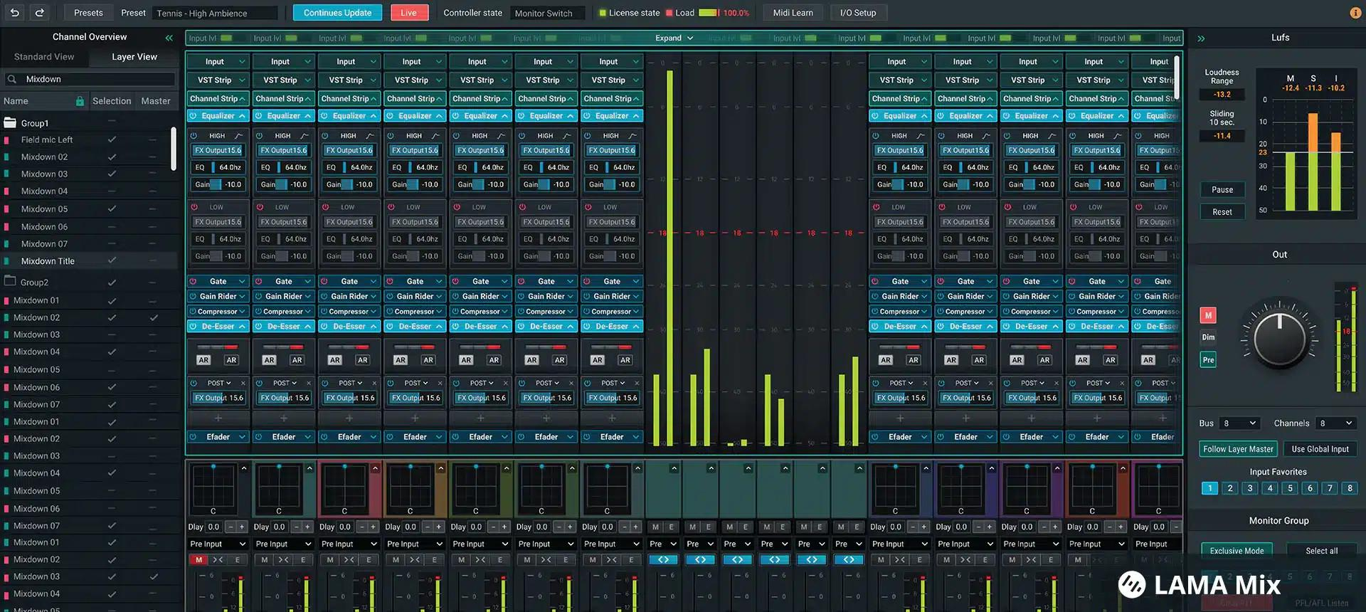 Ross Video Acquires LAMA for Live Audio Mixing