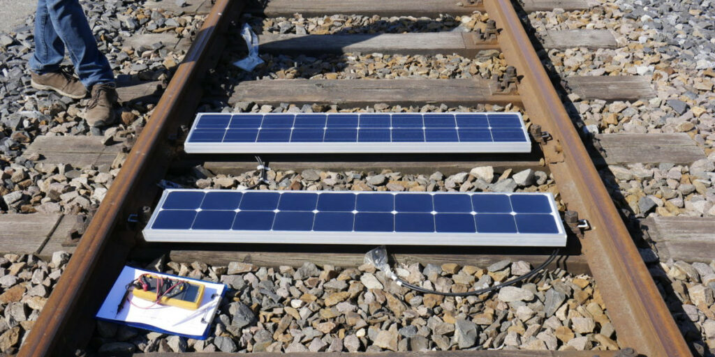 Solar for railways