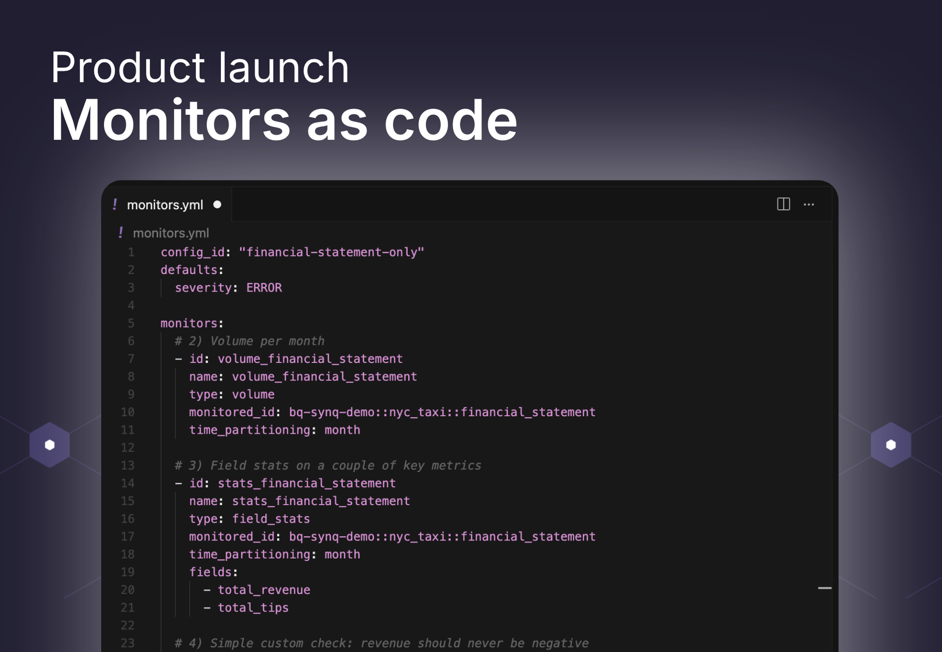 Introducing Monitors as Code