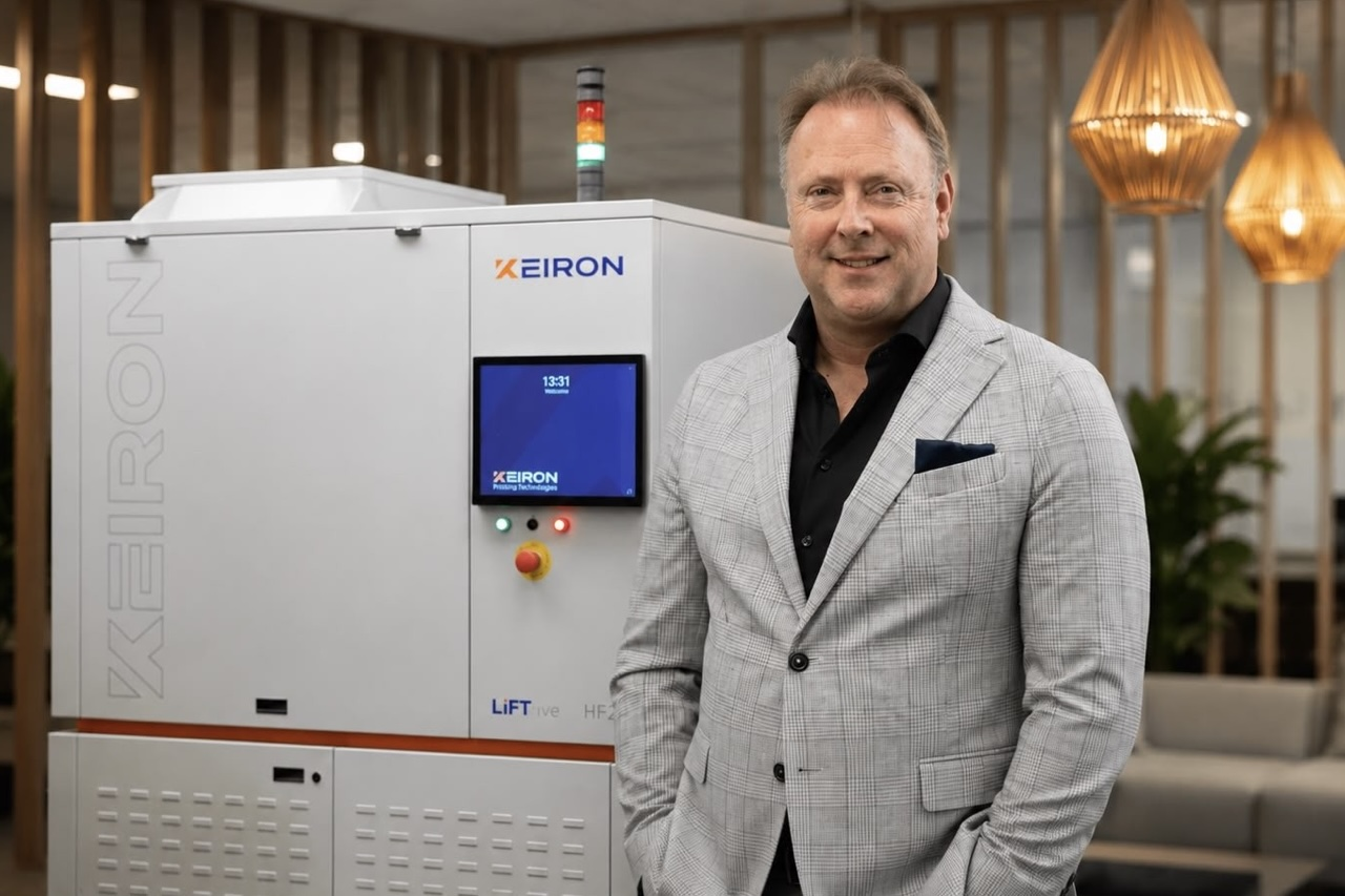 Keiron Printing Technologies raises EUR 20.7M to scale HF2 LiFT printer