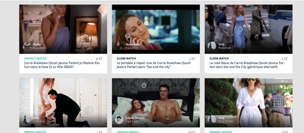 Shopper les produits vus dans vos films et séries préférés avec Spotern