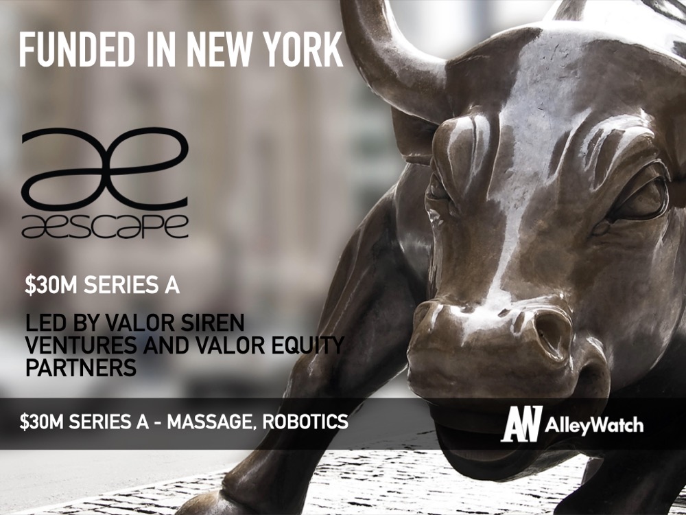 Aescape Raised $30M to Modernize the Massage Experience with a Fully-Automated Massage Table