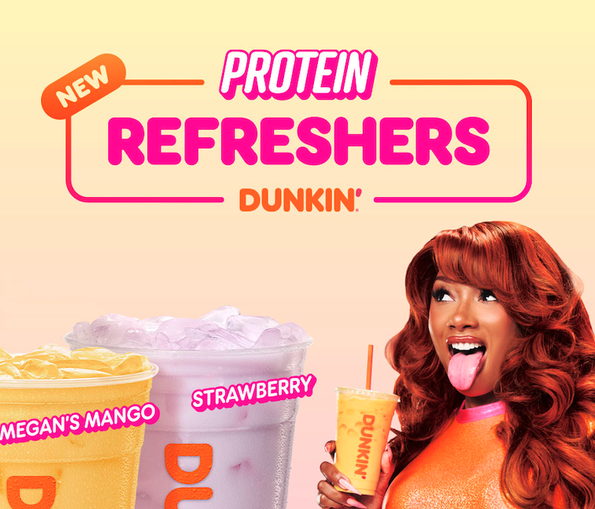 Dunkin Adds Protein Milk to the Menu and Teams Up with Megan Thee Stallion to Start 2026 Strong