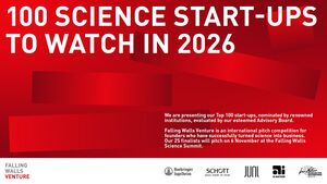 TimeTeller has been selected as one of the Falling Walls Venture Top 100 Science Start-ups to Watch 2026 - TimeTeller