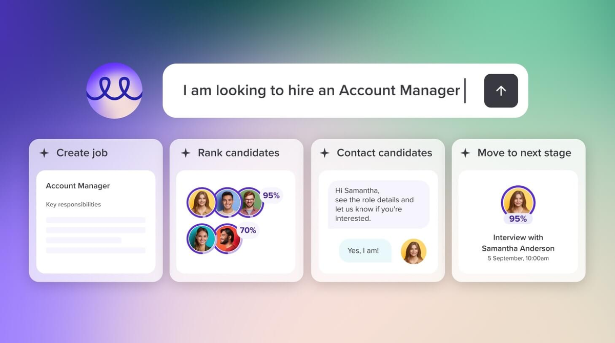 The agent recruits. You manage talent. Workable Agent is here.