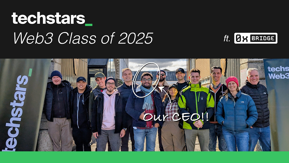 We made it to Techstars Web3 Class of 2025!!