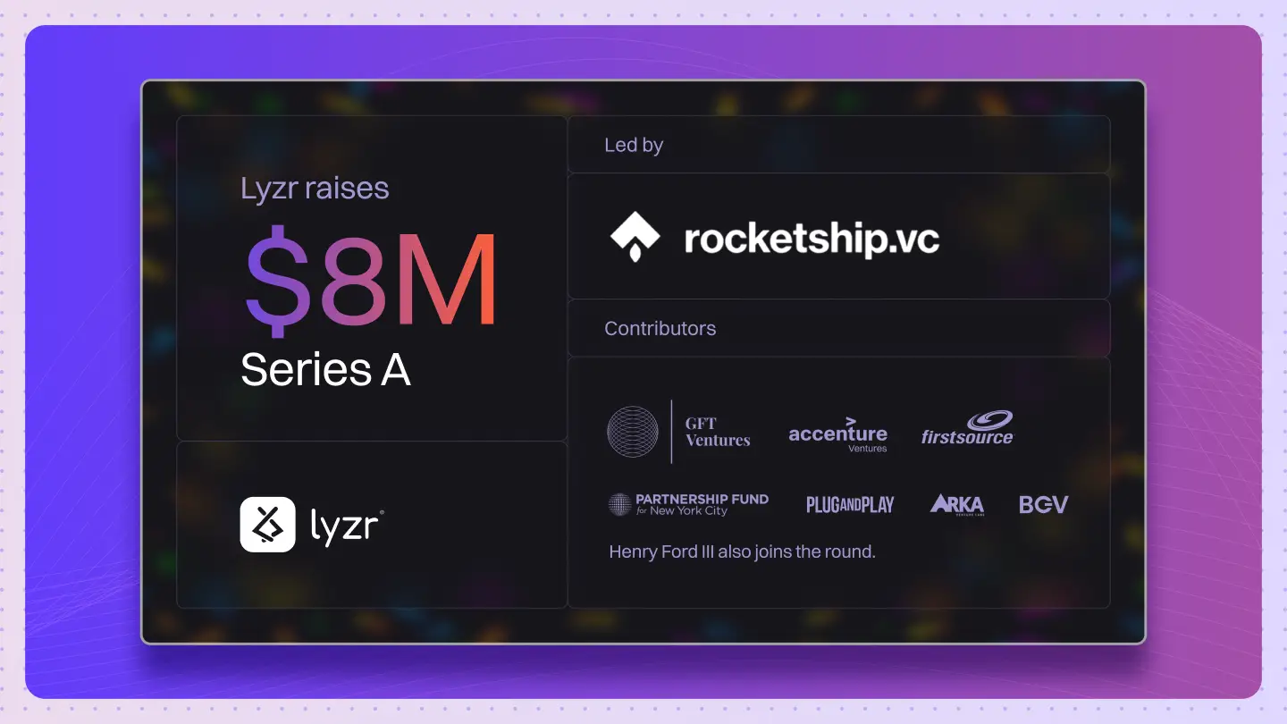 Lyzr raises $8M Series A for its Agentic Operating System