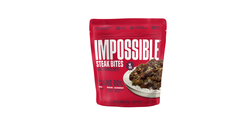 Impossible Foods Introduces Impossible Steak Bites, Its Meatiest Plant-Based Innovation