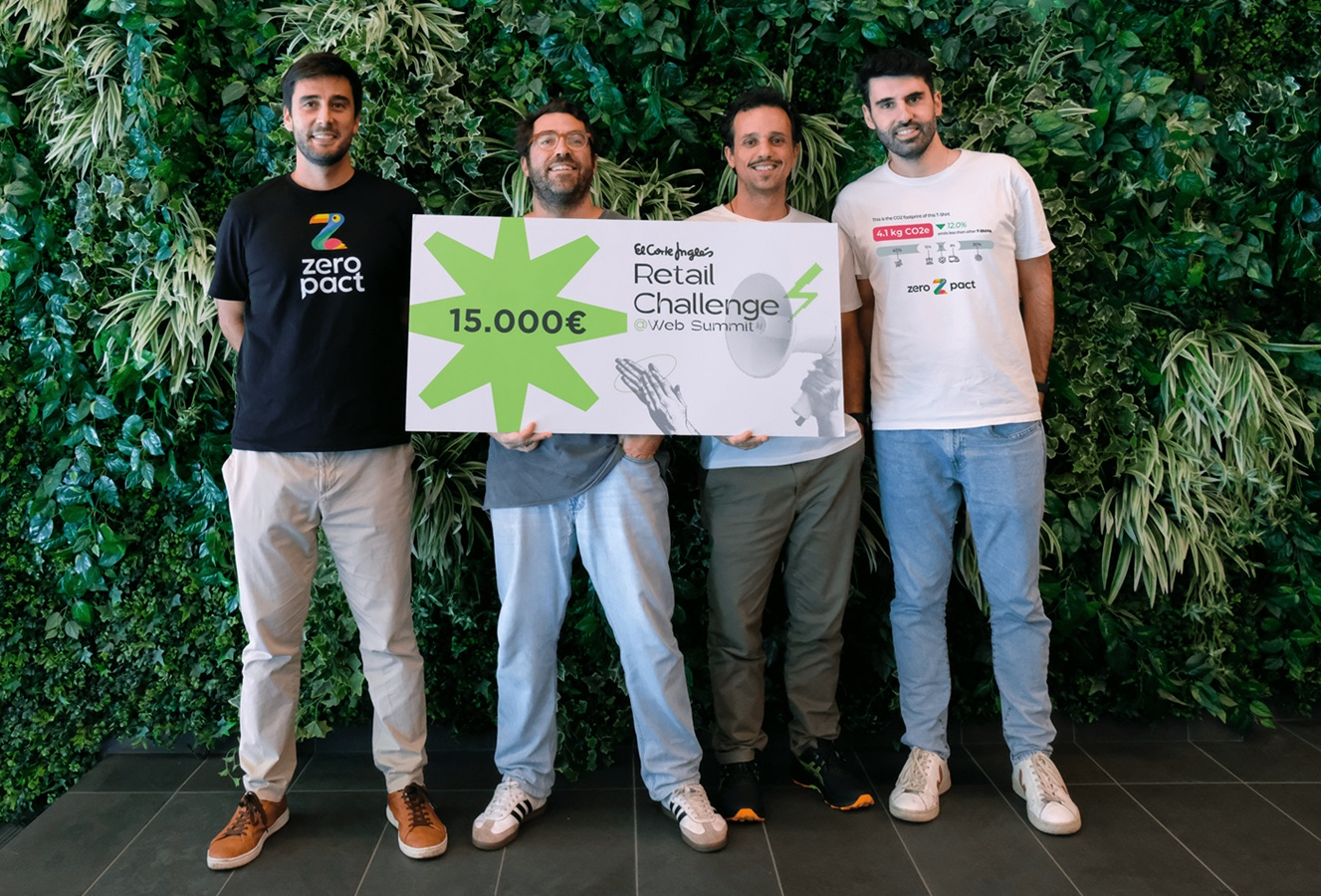 Startup portuguesa que quer descarbonizar o e-commerce vence El Corte Inglés Retail Challenge