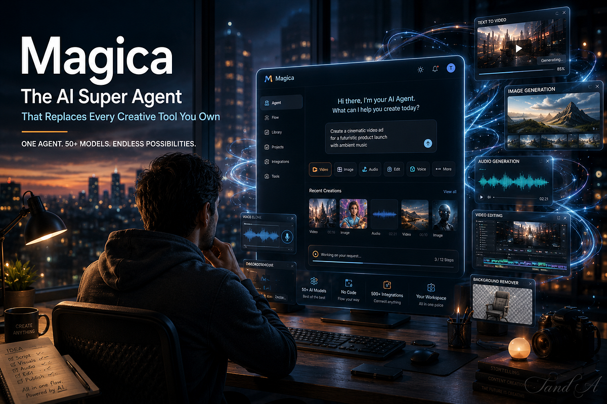 How Magica Is Turning AI Tools Into Autonomous Creative Pipelines