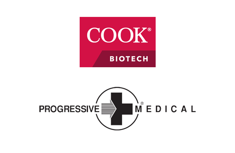 Cook Biotech, Progressive Medical ink collaborative sales deal