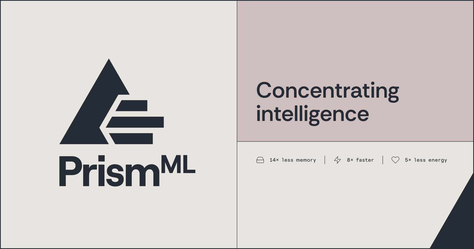 PrismML Launches World's First 1-Bit AI Model