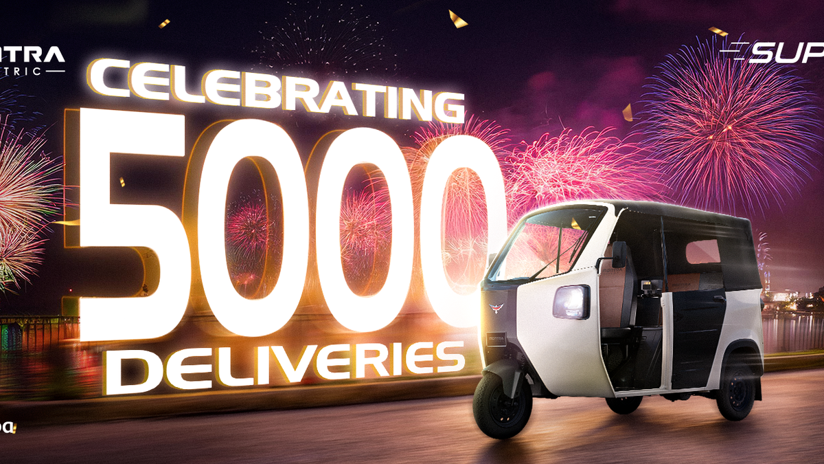 TI Clean Mobility delivers 5,000 Montra e-autos