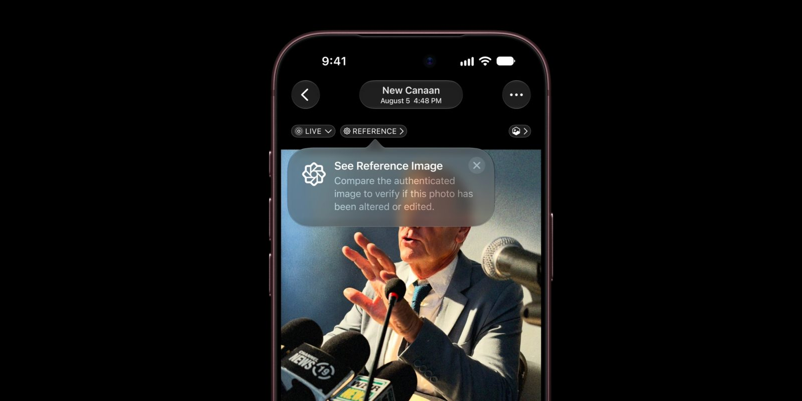 iPhone 18 Pro can authenticate that your photo wasn't edited with AI