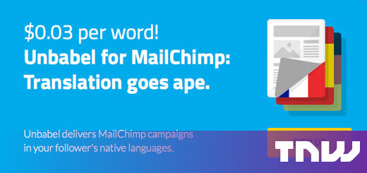 MailChimp taps Unbabel to offer translations of promo emails in more than 20 languages