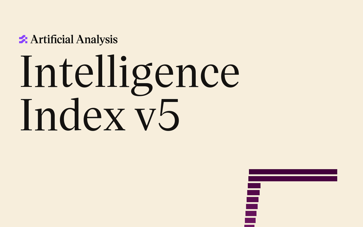 Artificial Analysis Rebuilds Intelligence Index v5 With Private Coding Tests | AlphaSignal