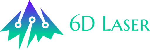 6 D Laser logo