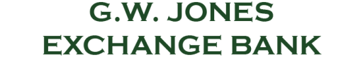 G.W. Jones Exchange Bank logo