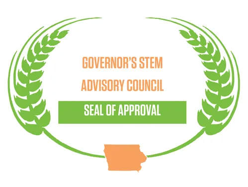 Iowa STEM Seal of Approval logo