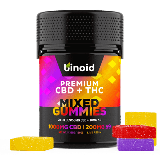 Delta 9 THC + CBD Gummies logo