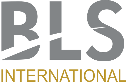 BLS International logo