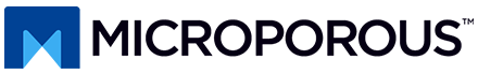 Microporous logo