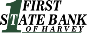 First State Bank of Harvey logo