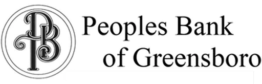 Peoples Bank of Greensboro logo