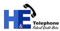 H & E Telephone FCU logo