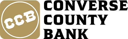 The Converse County Bank logo