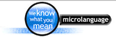 Microlanguage