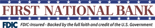 First National Bank logo