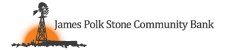 James Polk Stone Community Bank logo
