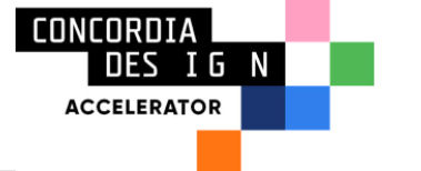 Concordia Design Accelerator