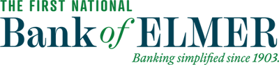 First National Bank of Elmer logo
