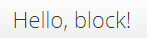 HelloBlock