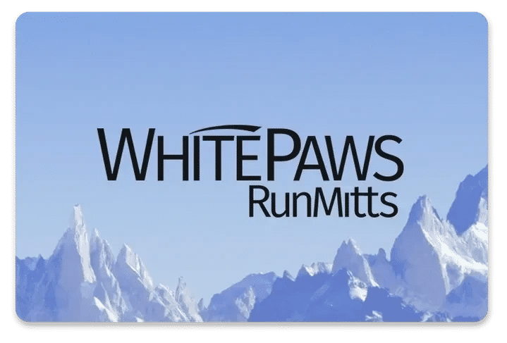 WhitePaws RunMitts