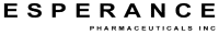 Esperance Pharmaceuticals