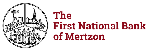 The First National Bank of Mertzon logo