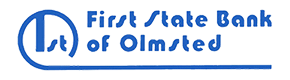 First State Bank of Olmsted logo