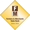 Farmers and Merchants State Bank of New York Mills logo