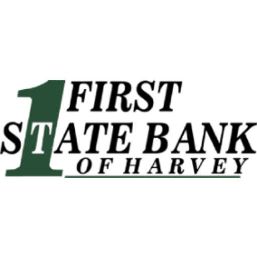 First State Bank of Harvey logo