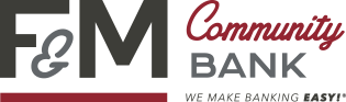 F & M Community Bank logo