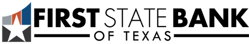 First State Bank of Texas logo