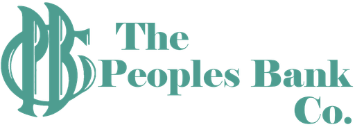 The Peoples Bank co. logo
