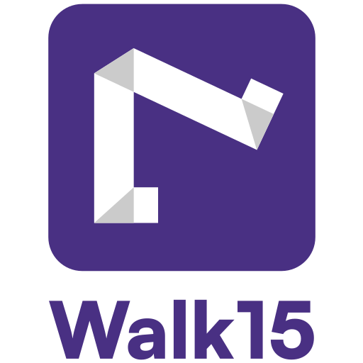 Walk15 logo