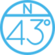 43° North logo