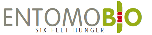 Dehydrated mealworm larvae powder logo