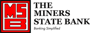 The Miners State Bank logo