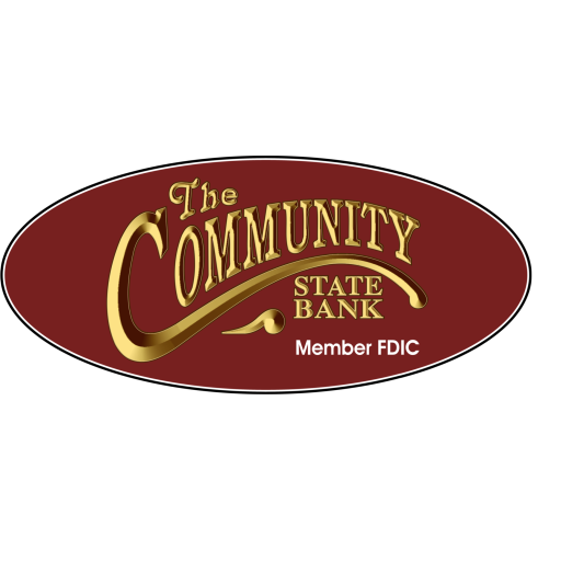 The Community State Bank logo